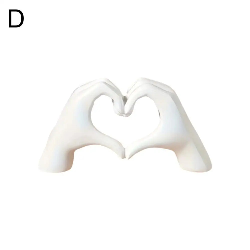 Love Heart Hand Statue