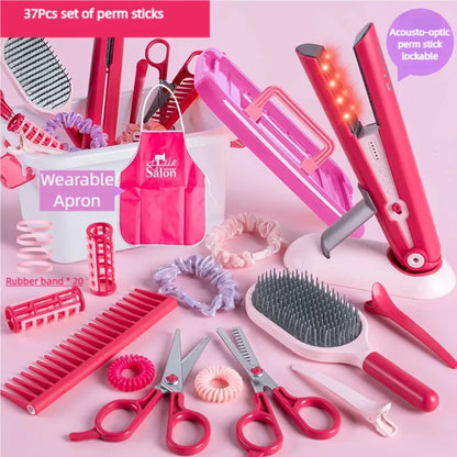 Children's Complete Hairdresser Toy Set (47 Pieces)