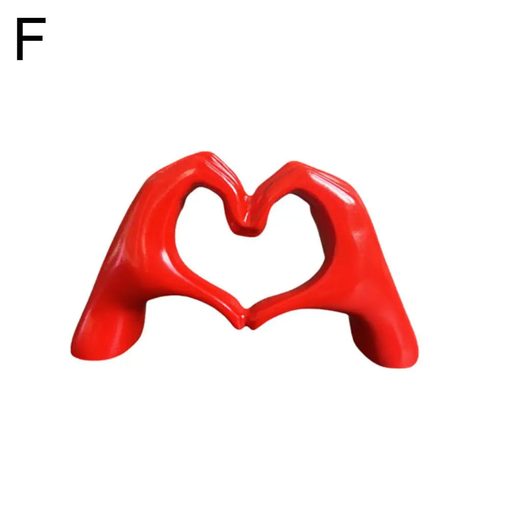 Love Heart Hand Statue