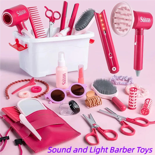 Children's Complete Hairdresser Toy Set (47 Pieces)