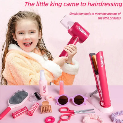 Children's Complete Hairdresser Toy Set (47 Pieces)