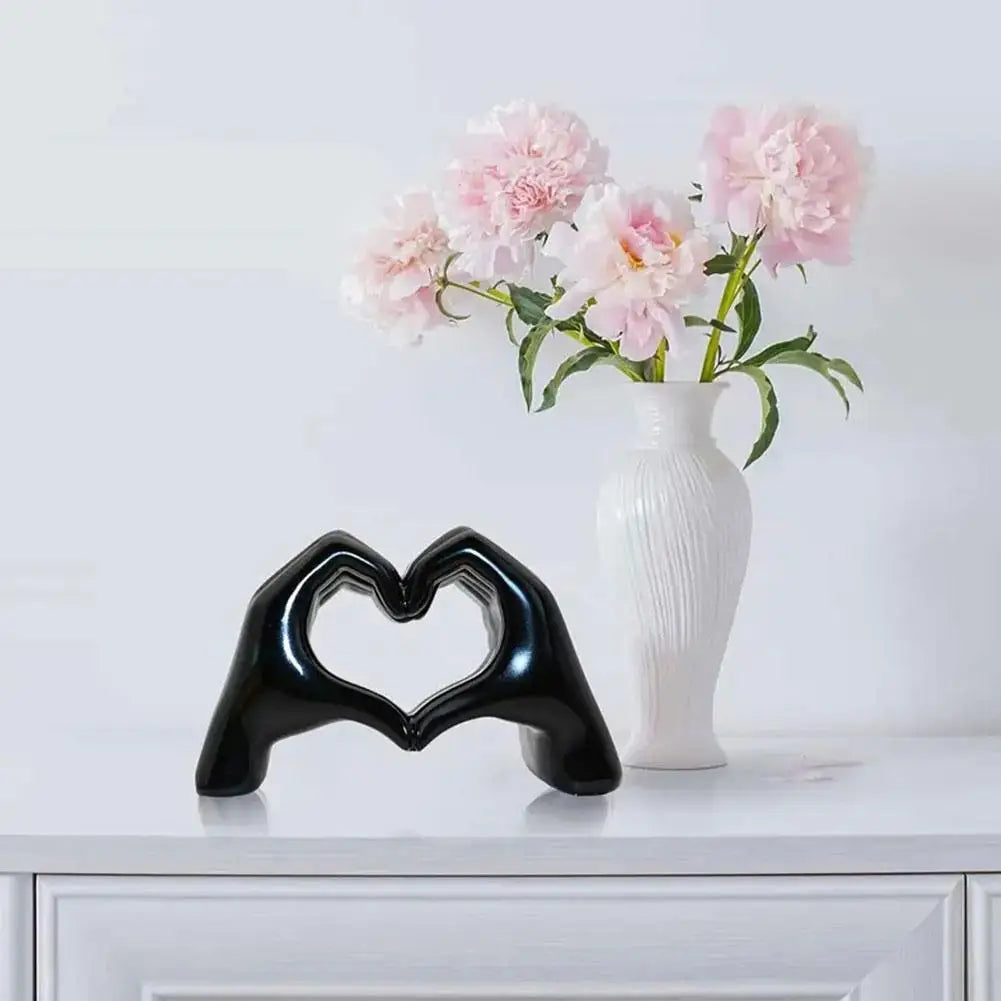 Love Heart Hand Statue